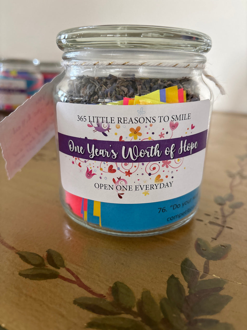 One Years Worth of Hope